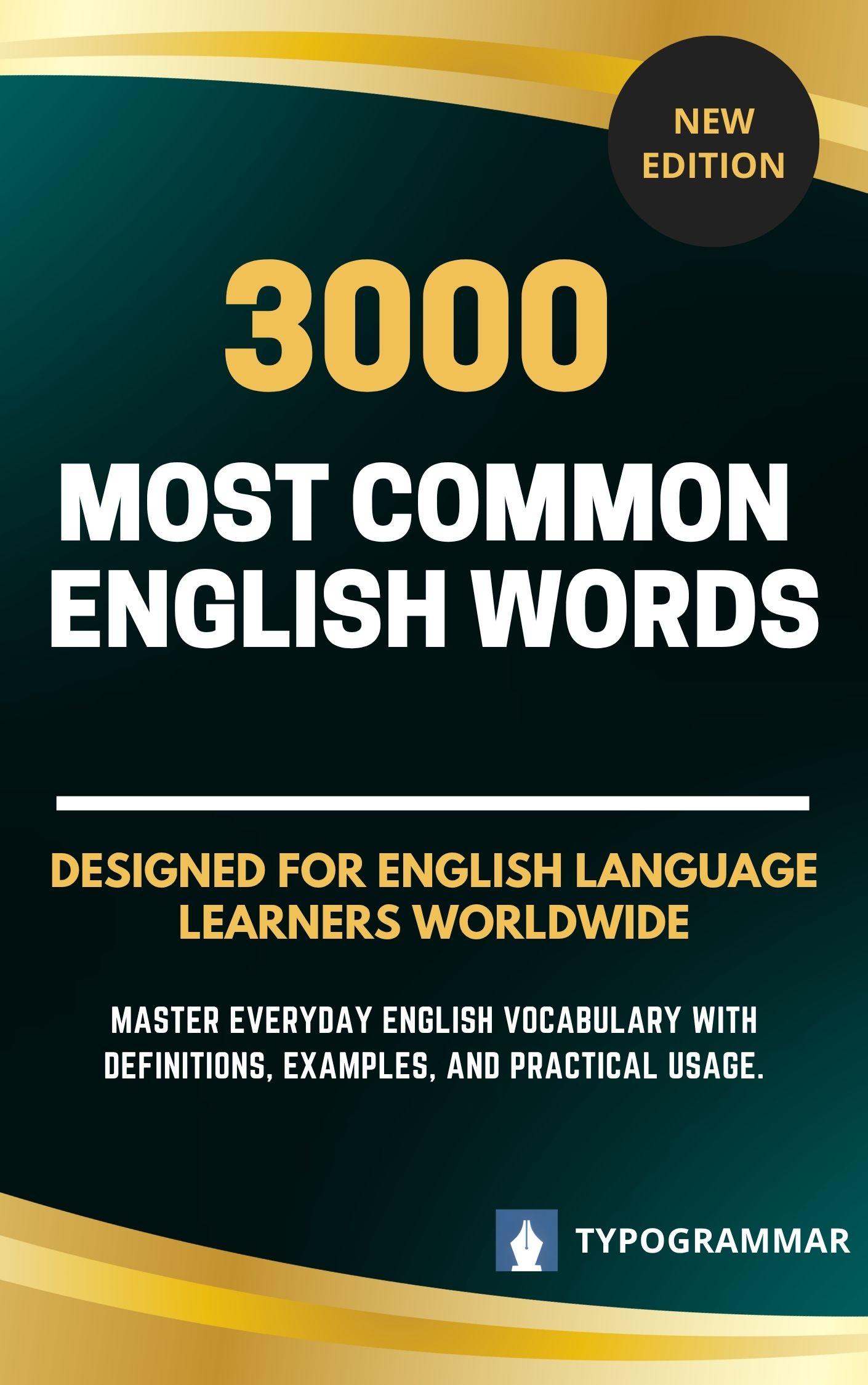 3000 Most Common English Words PDF by TypoGrammar for IELTS TOEFL Duolingo English Test and everyday English vocabulary learning.