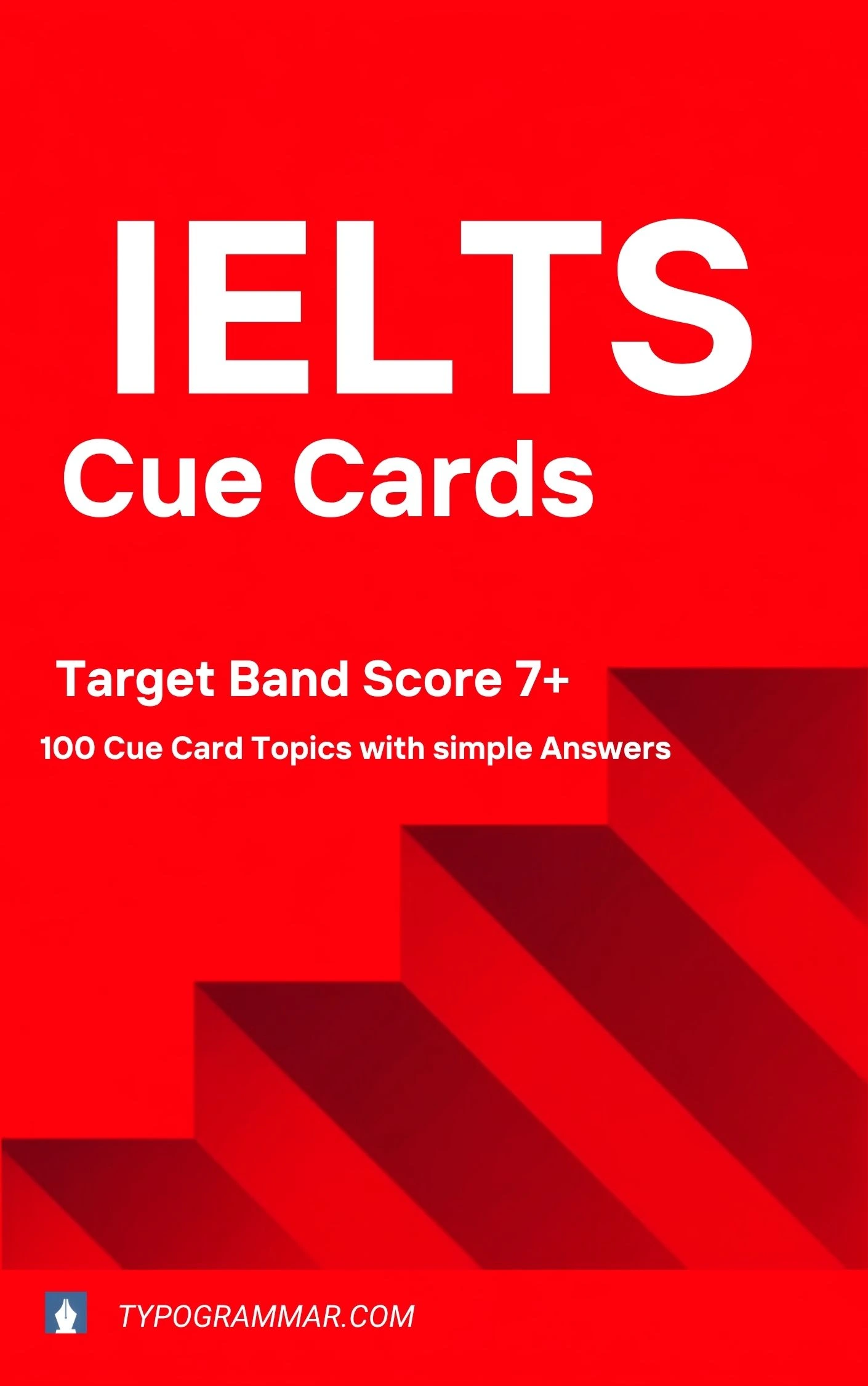 IELTS Cue Cards 2026 PDF book cover