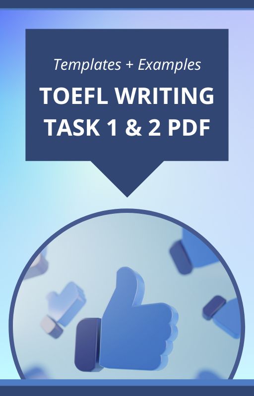 TOEFL Writing Task 1 & Task 2 PDF Cover